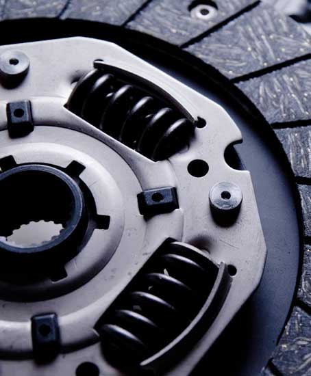 Clutch plate close-up